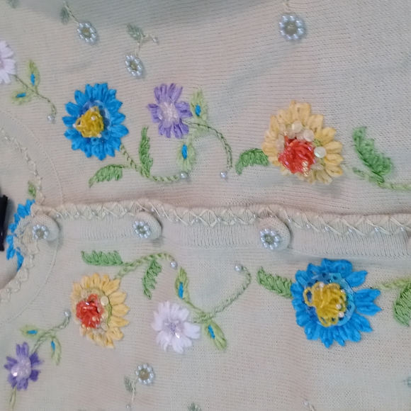 The Collective Works of Berek 2 by Takako Sakon Embroidered Sweater - Picture 6 of 6